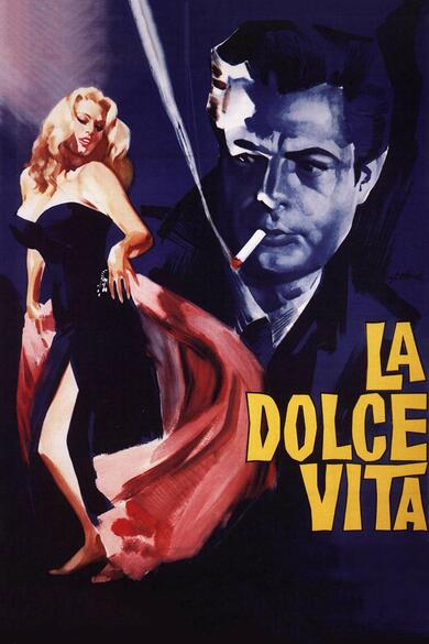 La dolce vita Poster (Source: themoviedb.org)
