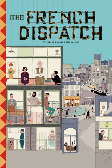 The French Dispatch Poster (Source: themoviedb.org)