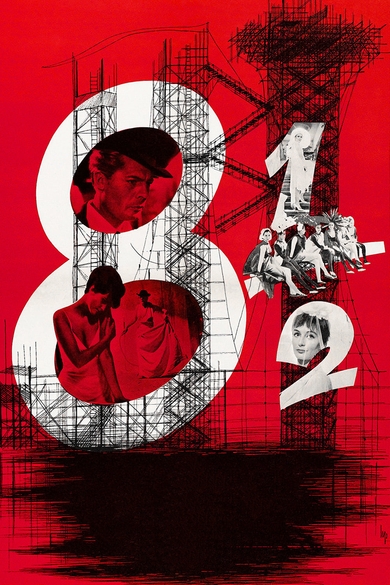 Otto e mezzo Poster (Source: themoviedb.org)