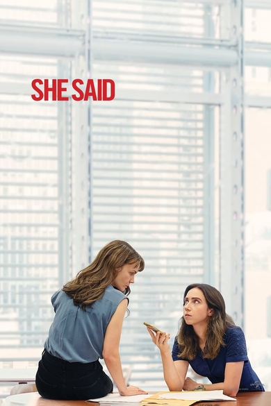 She Said Poster (Source: themoviedb.org)